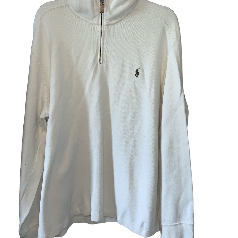 Polo Ralph Lauren quarter zip pull over sweater size XXL